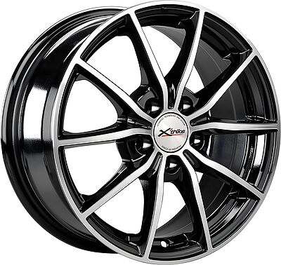 X'trike X-111М 6.5x15 5x114.3 ET 45 Dia 67.1 BK/FP