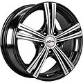 X'trike X-112 6.5x16 5x114.3 ET 45 Dia 66.1 BK/FP