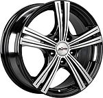X'trike X-112 6.5x16 5x114.3 ET 40 Dia 66.1 BK/FP