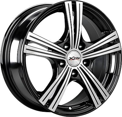 X'trike X-112 6.5x16 5x114.3 ET 40 Dia 66.1 BK/FP