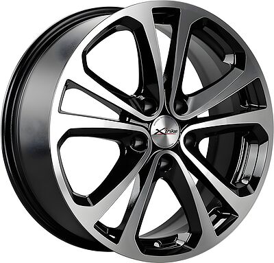 X'trike X-113M 7x17 5x114.3 ET 50 Dia 64.1 BK/FP