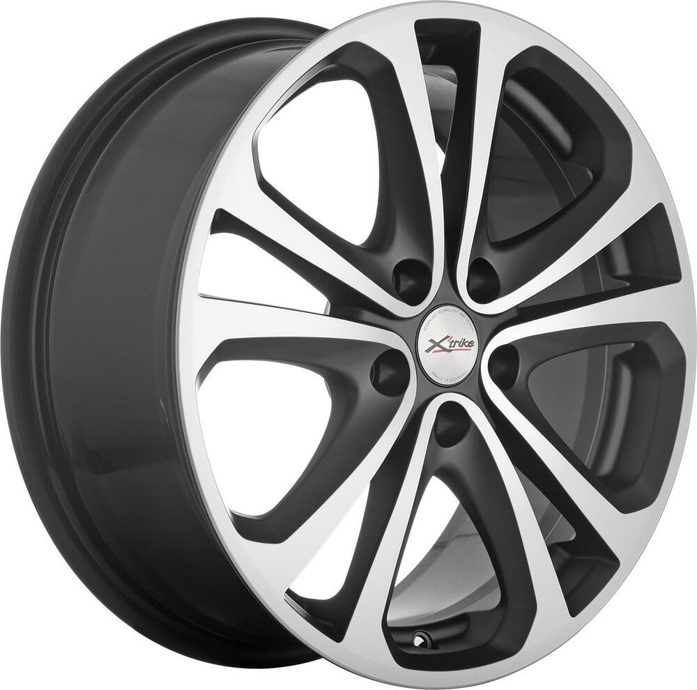 X'trike X-113M 7x17 5x114.3 ET 45 Dia 67.1 BKM/FP