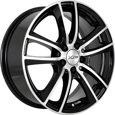 X'trike X-116М 6.5x16 5x108 ET 43 Dia 67.1 BK/FP