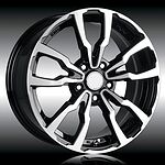 X'trike X-117 6.5x16 5x114.3 ET 35 Dia 67.1 BK/FP