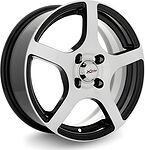 X'trike X-118 6x15 4x100 ET 45 Dia 67.1 BK/FP