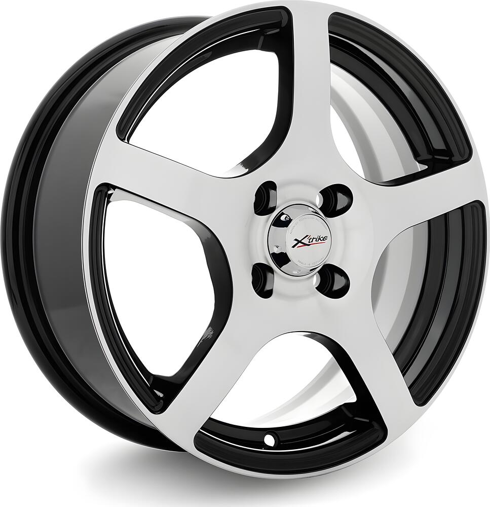 X'trike X-118 6x15 4x100 ET 35 Dia 67.1 BK/FP