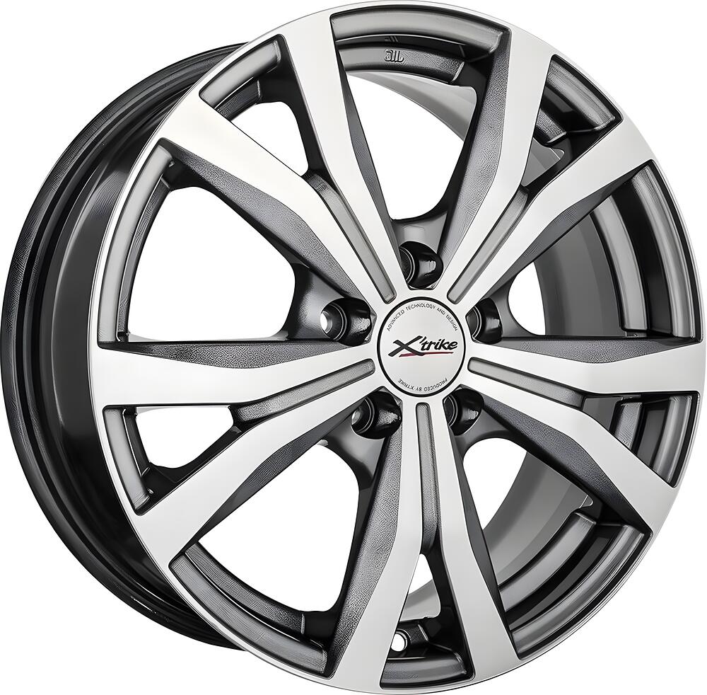 X'trike X-119 6.5x16 5x108 ET 43 Dia 67.1 HSB/FP