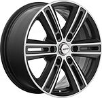 X'trike X-124 7.5x17 6x139.7 ET 25 Dia 106.1 BK/FP