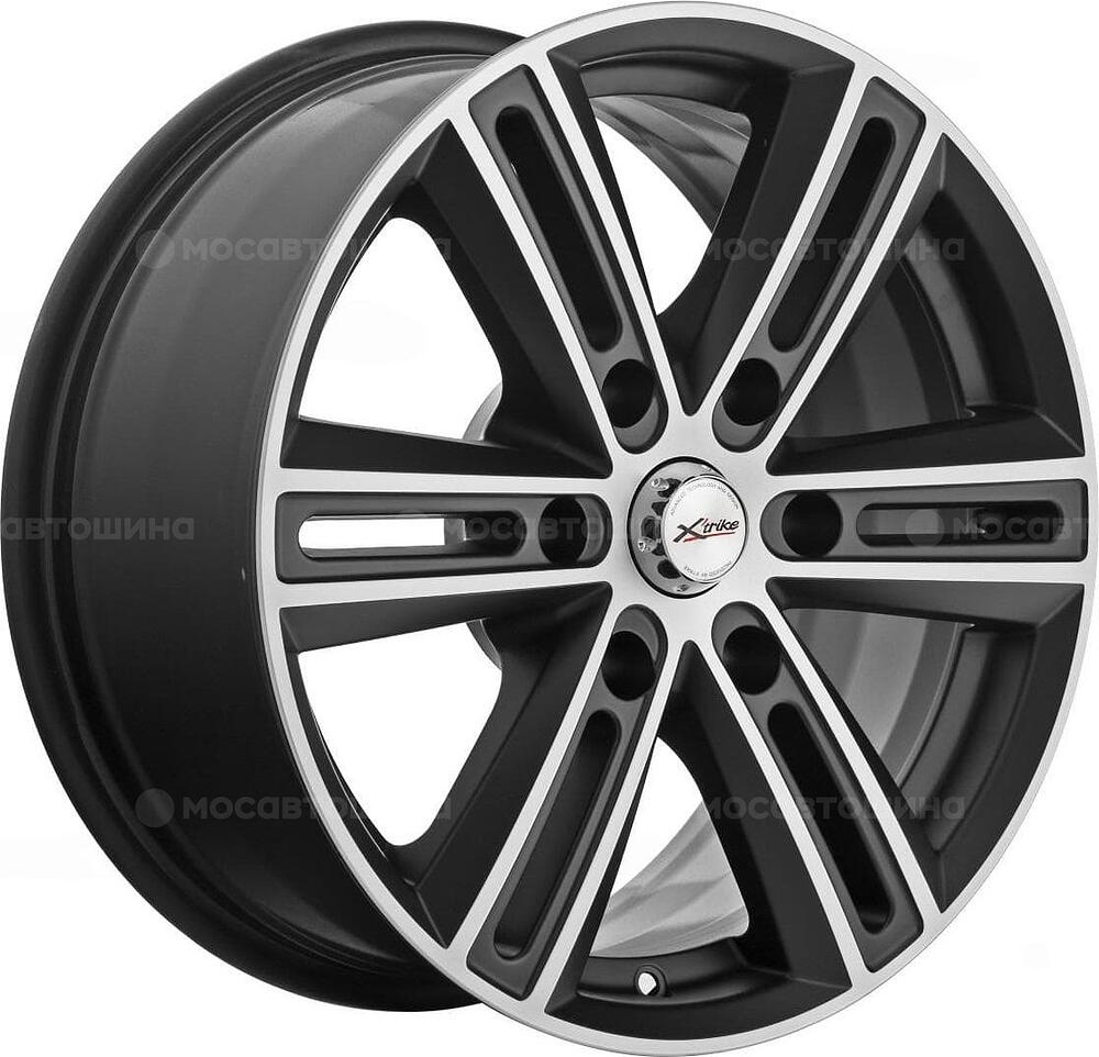 X'trike X-124 7.5x17 6x114.3 ET 30 Dia 67.1 BK/FP