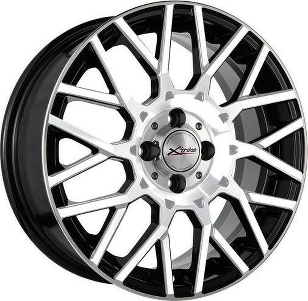 X'trike X-125 6.5x16 4x100 ET 48 Dia 60.1 BK/FP