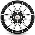 X'trike X-127 6x15 4x100 ET 35 Dia 67.1 BK