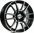 X'trike X-127 6x15 4x100 ET 35 Dia 67.1 BK/FP