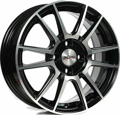 X'trike X-127 6x15 4x100 ET 45 Dia 54.1 BK/FP