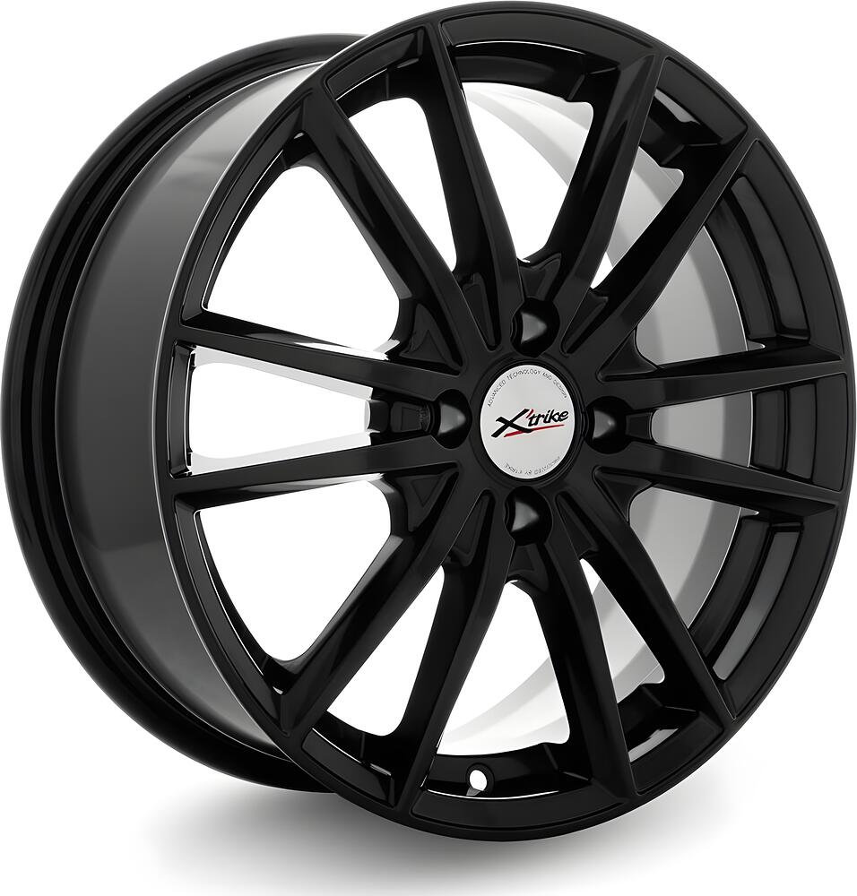 X'trike X-129 6.5x16 4x114.3 ET 43 Dia 67.1 BK