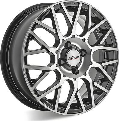 X'trike X-132 6x15 4x100 ET 46 Dia 54.1 BK/FP
