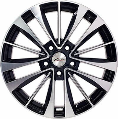 X'trike X-147 5.5x14 4x100 ET 35 Dia 67.1 BK/FP