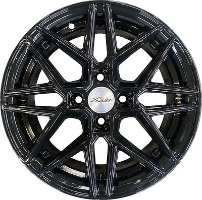 X'trike X-148 6x15 4x100 ET 46 Dia 54.1 BK