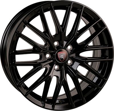 Yamato Fudo 7.5x18 5x112 ET 48 Dia 57.1 Black