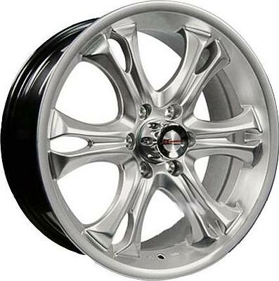 Yamato Kahei 7.5x17 6x139.7 ET 25 Dia 106.1 silver