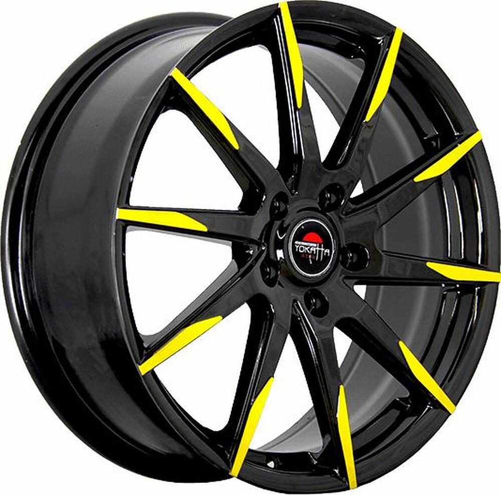 Yokatta Model-32 7x17 5x108 ET 32 Dia 65.1 BK+Y