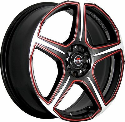 Yokatta MODEL-4 7x17 5x110 ET 39 Dia 65.1 MBF+R
