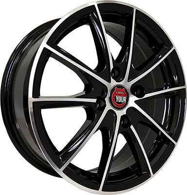 Yo-Wheels E16 5.5x14 5x100 ET 37 Dia 57 BKF