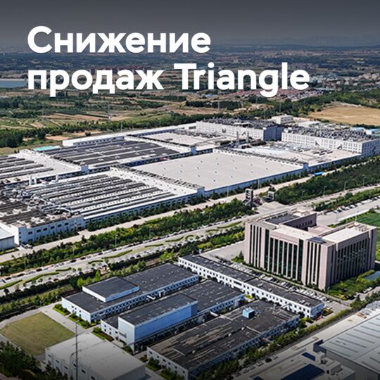 Triangle снизила продажи