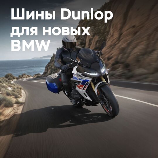 Шины Dunlop OE для BMW R1300R/RS