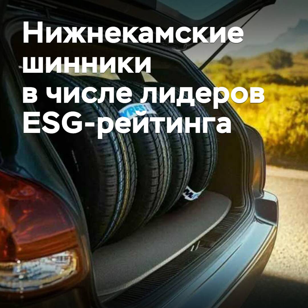 «Нижнекамскшина» вошла в число лидеров ESG-рейтинга российских химкомпаний