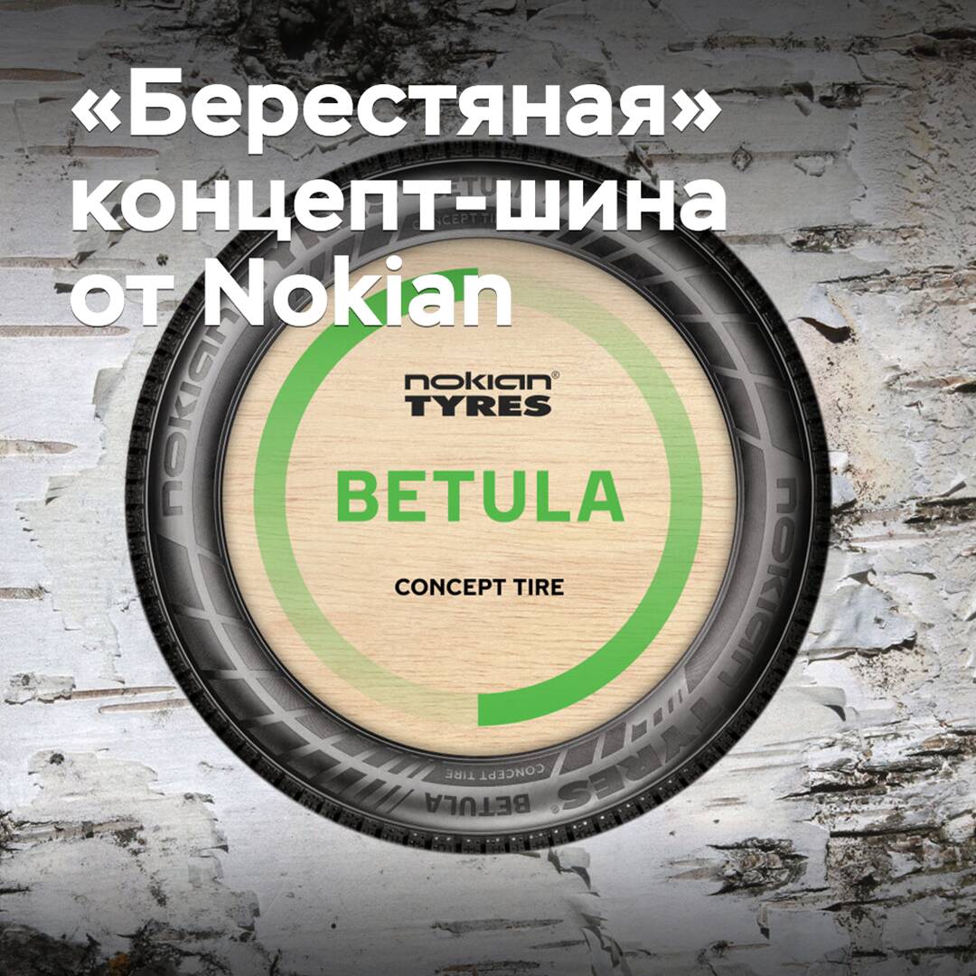 Nokian представила «берестяную» концепт-шину