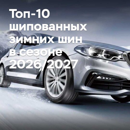 2026/2027 маусымындағы тікенекті қысқы шинаның топ-10